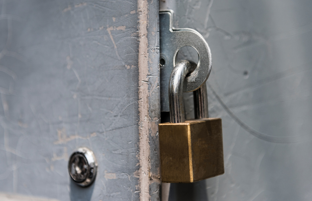 Close-up of a padlock - Global Locksmiths Locksmith Altona Services